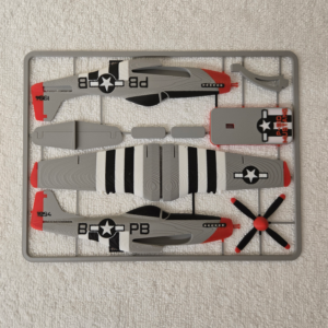 P51D Airplane Model Kit