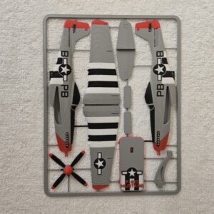 P51D Airplane Model Kit