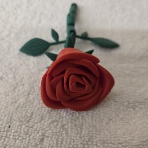 Articulated Rose and Stem