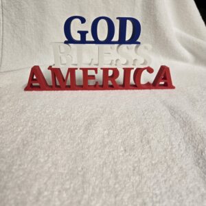 God Bless America Sign
