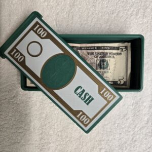 $100 Bill Money Box